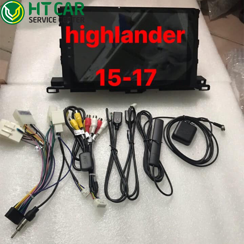 Màn hình Android Worca xe HIGHLANDER 15-17